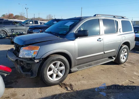 2015 Nissan Armada Sv from USA, damaged, VIN 5N1BA0ND4FN620486